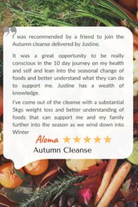 seasonal cleanse