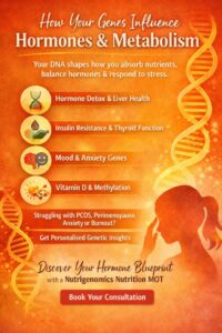 Nutrigenomics hormone MOT with Justine Evans